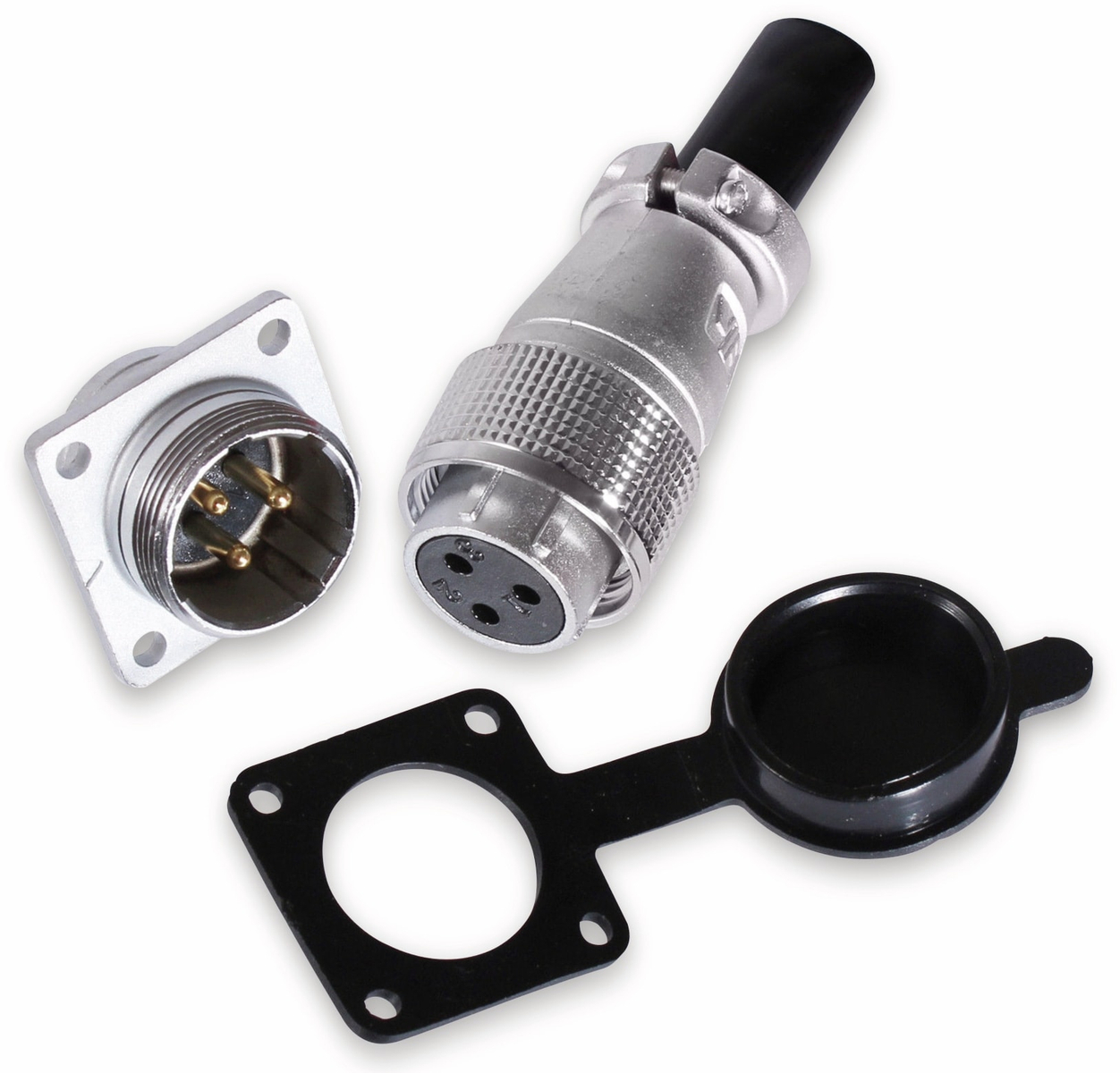 Wasserdichter Einbaustecker 19mm Für Boot & Auto – 2-12 Pin Wählbar, Hochstrom-Steckverbindung