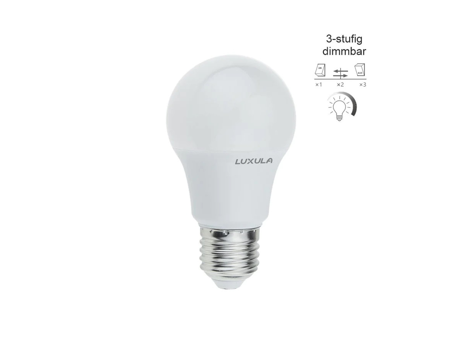 Shot Bot LED-Glühbirne Mit Dämmerungssensor – 10 W, E27, Tropfenform, Opal, 220–240 V