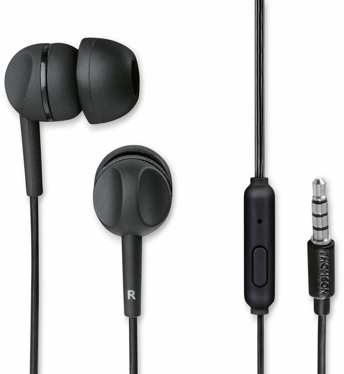 THOMSON In-Ear Ohrhörer EAR3005BK, inkl. Mikrofon, schwarz online kaufen
