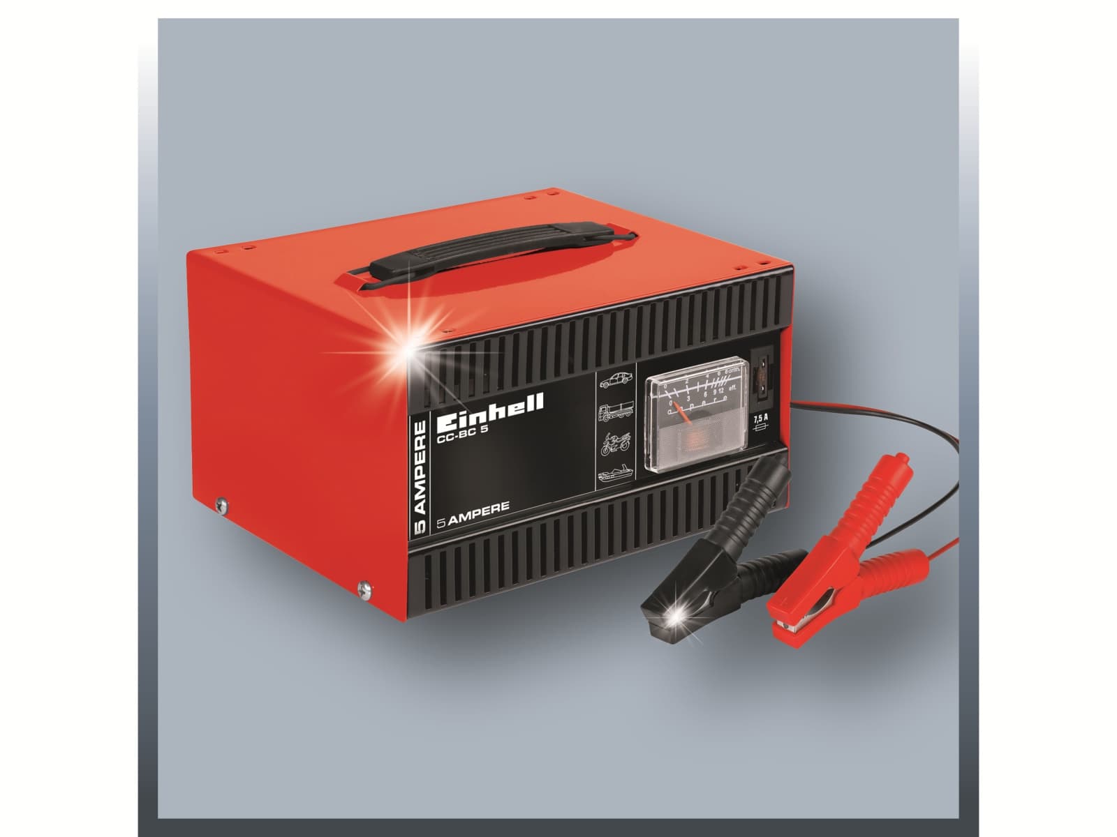 EINHELL Batterie-Ladegerät EINHELL CC-BC 5, 12 V, 5 A online kaufen
