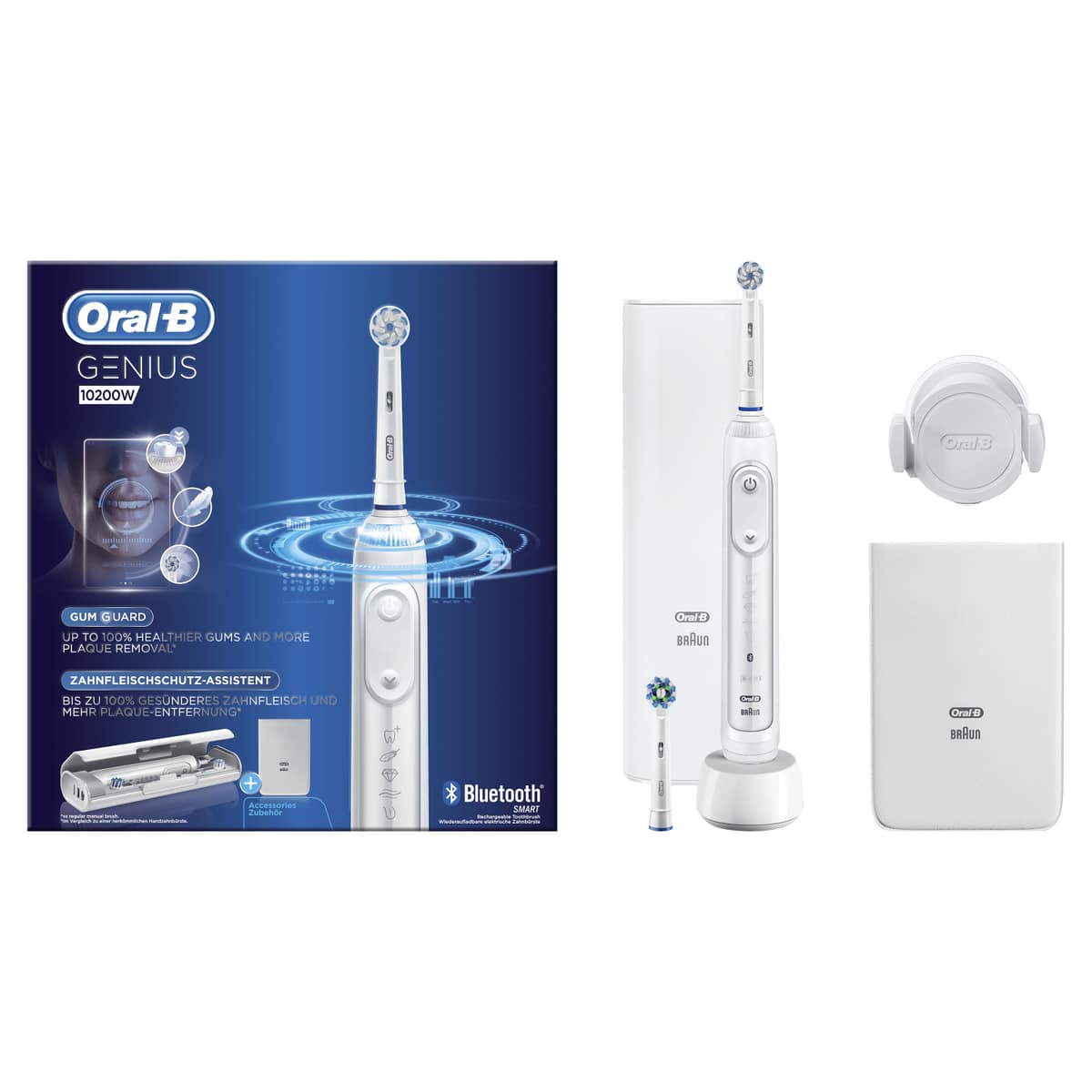 ORAL-B Elektrische Zahnbürste Genius 10200 W, Rotierende-vibrierend, weiß  online kaufen