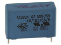 Vorschau: Epcos Funkentstörkondensator B32924, 1 µF, 305 V~