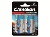 Vorschau: CAMELION Mono-Batterie, Digi-Alkaline, LR20, 2 Stück