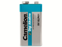 Vorschau: CAMELION 9V-Blockbatterie,Digi-Alkaline, 6LR61, 1 Stück