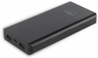 Vorschau: Ansmann USB Powerbank Pb20.8, 20.000 mAh, schwarz, 2x USB Port