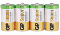 Vorschau: GP Mono-Batterie-Set SUPER Alkaline 4 Stück