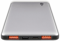 Vorschau: goobay USB Powerbank 59820, QC3.0, 5000 mAh, Aluminium