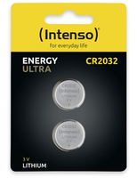 Vorschau: INTENSO Lithium-Knopfzelle CR2032, 2 Stück
