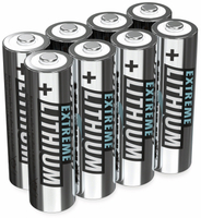 Vorschau: ANSMANN Mignon-Batterie, Lithium, AA, 1,5 V-, 8 Stück