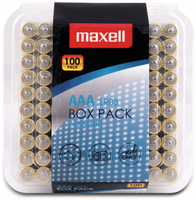 Vorschau: MAXELL Micro-Batterie Alkaline, AAA, LR03, 100er Box