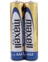 Vorschau: MAXELL Micro-Batterie Alkaline, AAA, LR03, 2 Stück