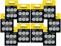 Vorschau: INTENSO Lithium-Knopfzellen-Set CR2025, 60er-Set