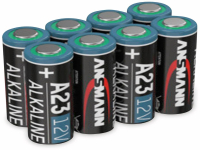 Vorschau: ANSMANN Batterie, Alkaline, A23 / LR23, 12 V, 8er Set