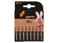 Vorschau: DURACELL Alkaline-Micro-Batterie LR03, 1.5V, Plus, 16 Stück