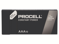 Vorschau: DURACELL Alkaline-Micro-Batterie LR03, 1.5V, Procell Constant, 10 Stück