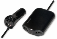 Vorschau: LOGILINK USB-Lader, PA0149, KFZ, 4-Fach, 24 W