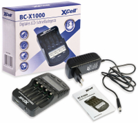 Vorschau: XCELL Ladegerät BC-X1000, mit LCD-Display
