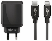 Vorschau: GOOBAY USB-Ladeset 44980, 2-teilig, 3 A, 18 W, schwarz