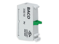 Vorschau: BACO Befehls- und Meldegeräte, 33E10, Kontaktelement, AC15 240V 3A