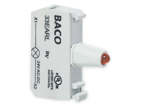 Vorschau: BACO Befehls- und Meldegeräte, 33EAGH, LED-Element, 3,7W, grün