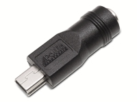 Vorschau: Hohlsteckeradapter, 5,5/2,1 Hohlkupplung auf Mini-USB Stecker