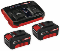 Vorschau: EINHELL PXC-Starter-Kit 2x 3,0Ah &amp; Twincharger Kit