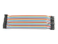 Vorschau: Steckboard-Verbindungsleitungen, Stecker/Stecker, 40-polig