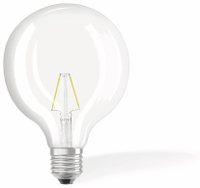 Vorschau: OSRAM LED-Lampe RETROFIT, E27, EEK: F, 2 W, 250 lm, 2700 K, G125