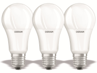Vorschau: OSRAM LED-Lampe BASE C60, E27, EEK: F, 14W, 1521 lm, 2700 K, 3 Stück