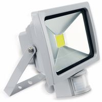 Vorschau: LED-Fluter mit Bewegungsmelder ZTLG, EEK: A, 20 W, 1300 lm, grau, B-Ware