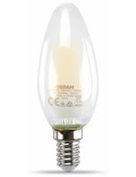 Vorschau: Osram LED-Lampe LED BASE B40, E14, EEK A++, 4 W, 470 lm, 2700 K, 2 Stück