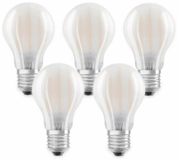 Vorschau: OSRAM LED-Lampe BASE CLAS A, E27, EEK: E, 7W, 806 lm, 2700 K, 5 Stk. matt