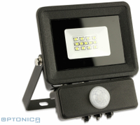 Vorschau: Optonica LED-Fluter, Bewegungsmelder FL5854, 10 W, 4500K, schwarz