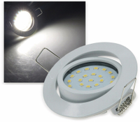 Vorschau: CHILITEC LED-Einbauleuchte &quot;Flat-26&quot; EEK F, 4 W, 350 lm, 4000 K, weiß