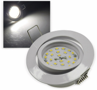 Vorschau: CHILITEC LED-Einbauleuchte &quot;Flat-32&quot; EEK E, 5 W, 490 lm, 4000 K, weiß