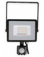 Vorschau: V-TAC LED-Fluter mit Bewegungsmelder VT-20-S-B, EEK: F, 20 W, 1600lm, 3000 K, schwarz