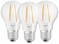 Vorschau: Osram LED-Lampe BASE CLAS A, E27, EEK: A++, 6W, 806 lm, 4000 K, 3 Stk. klar