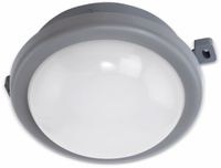 Vorschau: EGLO LED-Rund-Armatur PESCOLLA, 5,5 W, 560 lm, 4000 K, IP65, 140 mm, grau