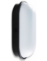 Vorschau: LED-Oval Leuchte TOLEDO, 20 W, 1600 lm, 4000 K, IP 65, schwarz