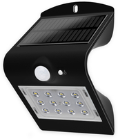 Vorschau: BLULAXA Solar-LED Wandleuchte 48873 mit Sensor, 1,5W, schwarz