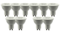 Vorschau: V-TAC LED-Lampe, VT-2305, GU10, 5W, 3000k, 380lm, 10 Stück