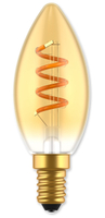 Vorschau: BLULAXA LED-Lampe, Vintage flex Filament, C35, 2,5W, 125lm, 1800K, gold