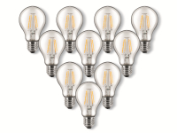 Vorschau: BLULAXA LED-Lampe 49253 A60 Filament, E27, EEK: E, 7 W, 810 lm, 2700 K, 10 Stück