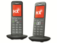 Vorschau: Gigaset Telefon CL660HX Duo, 2 Mobilteile, anthrazit