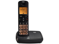 Vorschau: FYSIC DECT-Telefon FX-5500, mit großen Tasten, schwarz