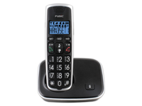 Vorschau: FYSIC DECT-Telefon FX-6000, mit großen Tasten, schwarz
