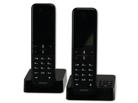 Vorschau: PHILIPS DECT-Telefon D4752B, 2 Mobilteile