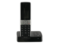 Vorschau: PHILIPS DECT-Telefon D6351B, 1 Mobilteil, Anrufbeantworter