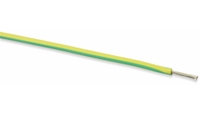 Vorschau: Silikon-Litze, 6 mm², 10 m, grün/gelb