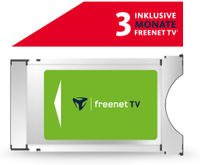 Vorschau: FREENETTV freenet TV CI+ Modul, DVB-T2, 3 Monate
